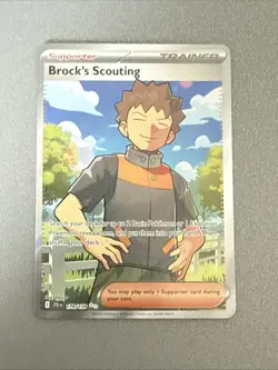 Brocks Scouting 179/159 - Journey Together Pokemon Card TCG - Image 1
