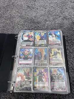 Dragon Ball Super Card Game TCG Lot Whole Binder - Image 1