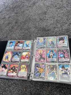 Dragon Ball Super Card Game TCG Lot Whole Binder - Image 2