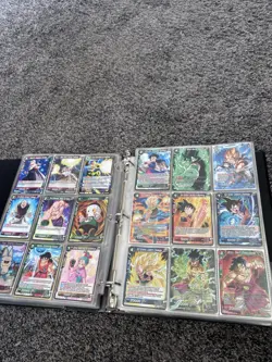 Dragon Ball Super Card Game TCG Lot Whole Binder - Image 5