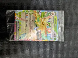 Pokemon TCG Prismatic Evolutions Leafeon EX Card 006/131 Stamped Promo, Sealed - Image 1