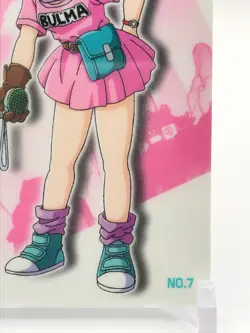 Bulma DRAGON BALL Gumi Card TCG MORINAGA Vintage Japan very rare No.7 - Image 5