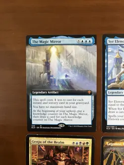 Legendary Card Lot, Borderless Magic Mirror, Legendary Artifact, Elves, Kirins - Image 2