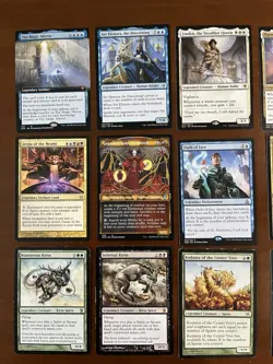 Legendary Card Lot, Borderless Magic Mirror, Legendary Artifact, Elves, Kirins - Image 3