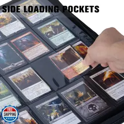 MORABTO Card Binder 16 Pocket,Trading Card Binder Holds up to 1408 Cards with - Image 4