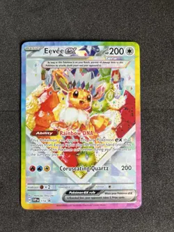 Eevee ex - #174 Black Star Promo Card Prismatic Evolutions Pokemon TCG 1 - Image 1