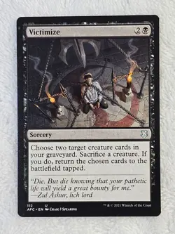 MTG Victimize - Adventures in the Forgotten Realms #112 Magic Card U NM - Image 2