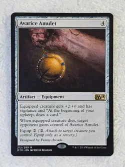 MTG Avarice Amulet #212 Magic 2015 (M15) Magic the Gathering Card Rare NM - Image 2