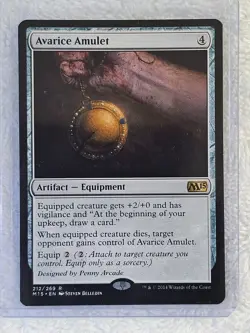 MTG Avarice Amulet #212 Magic 2015 (M15) Magic the Gathering Card Rare NM - Image 5