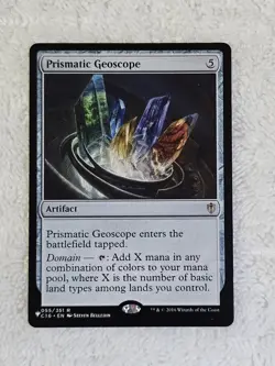 MTG Prismatic Geoscope #55 The List Commander 2016 Magic Gathering Card Rare NM - Image 1