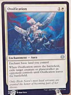 MTG Ossification - Phyrexia: All Will Be One #26 Magic The Gathering Card U NM - Image 1