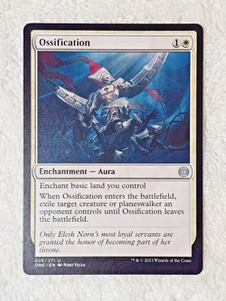 MTG Ossification - Phyrexia: All Will Be One #26 Magic The Gathering Card U NM - Image 2