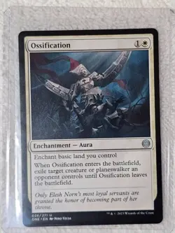 MTG Ossification - Phyrexia: All Will Be One #26 Magic The Gathering Card U NM - Image 4