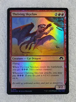 MTG Thriving Skyclaw FOIL Modern Horizons 3 (MH3) #141 Magic Card NM - Image 2
