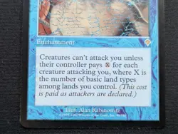 Collective Restraint - Invasion - NM - MTG - Magic the Gathering - Blue - Ench - Image 2