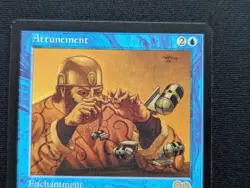 Attunement - Urza's Saga - NM - MTG - Magic the Gathering - Blue - Enchant - Image 3