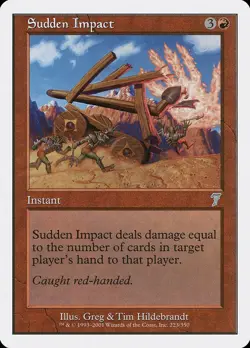 MTG - Sudden Impact - Seventh Edition - X1 - (NM) - - Image 1