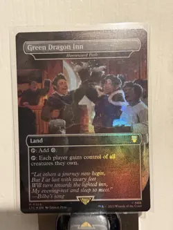 Green Dragon Inn Foil - MTG Universes Beyond Lord of the Rings -0365 - NM - Image 1