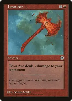 MTG - Lava Axe - Portal - X1 - (LP) - - Image 1