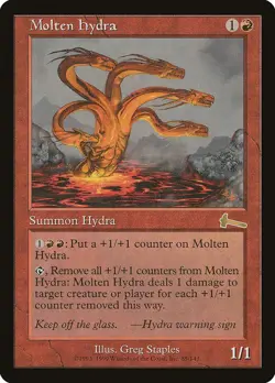 MTG - Molten Hydra - Urza's Legacy - X1 - (NM) - - Image 1