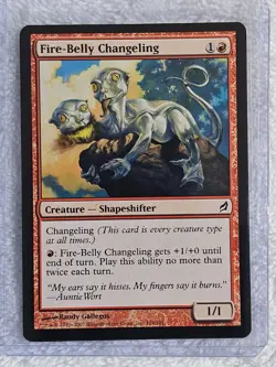 MTG Fire-Belly Changeling #164 Lorwyn (LRW) 2007 Magic Gathering Card NM - Image 4