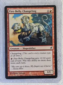 MTG Fire-Belly Changeling #164 Lorwyn (LRW) 2007 Magic Gathering Card NM - Image 5