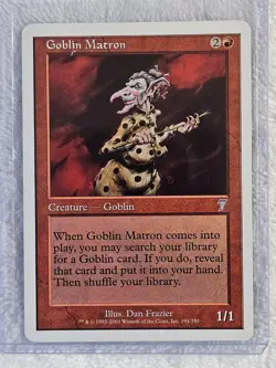 MTG Goblin Matron - 7th Edition (7ED) #191 Magic Gathering Card Uncommon NM - Image 5