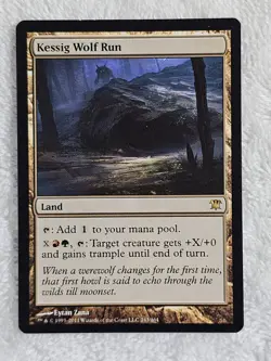 MTG Kessig Wolf Run - Innistrad (ISD) #243 Magic Gathering Card Rare Near Mint - Image 1