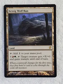 MTG Kessig Wolf Run - Innistrad (ISD) #243 Magic Gathering Card Rare Near Mint - Image 2