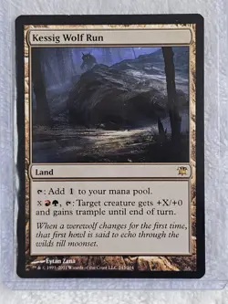 MTG Kessig Wolf Run - Innistrad (ISD) #243 Magic Gathering Card Rare Near Mint - Image 4
