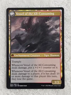 MTG Hidetsugu Consumes All #221 Kamigawa Neon Dynasty Magic Card Mythic NM - Image 4