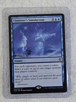 MTG Elminster's Simulacrum #68 Battle for Baldur's Gate Mythic NM - Image 4