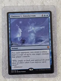 MTG Elminster's Simulacrum #68 Battle for Baldur's Gate Mythic NM - Image 5