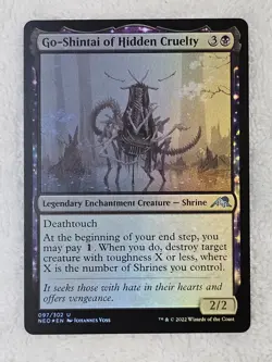 MTG Go-Shintai of Hidden Cruelty FOIL #97 Kamigawa Neon Dynasty Magic Card U NM - Image 2