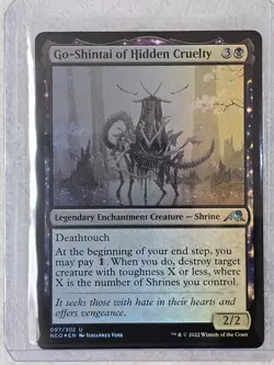 MTG Go-Shintai of Hidden Cruelty FOIL #97 Kamigawa Neon Dynasty Magic Card U NM - Image 4