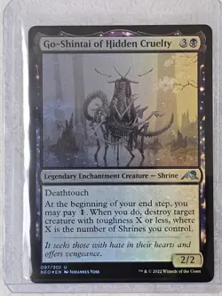 MTG Go-Shintai of Hidden Cruelty FOIL #97 Kamigawa Neon Dynasty Magic Card U NM - Image 5