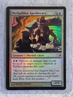 MTG Wellgabber Apothecary FOIL #47 Lorwyn (LRW) Magic Gathering Card NM - Image 4