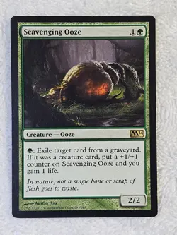MTG Scavenging Ooze #195 Magic 2014 (M14) Magic Gathering Card Rare NM - Image 2