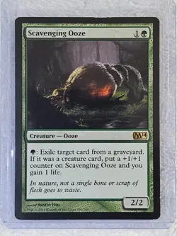MTG Scavenging Ooze #195 Magic 2014 (M14) Magic Gathering Card Rare NM - Image 5