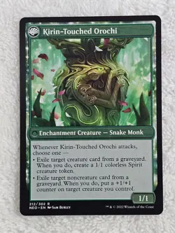 MTG Teachings of the Kirin #212 Kamigawa Neon Dynasty Magic Card Rare NM - Image 2