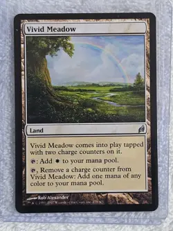 MTG Vivid Meadow #279 Lorwyn (LRW) Magic the Gathering Card Rare NM - Image 4
