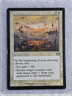 MTG Abiding Grace (Retro Frame) Modern Horizons 3 (MH3) #1 Magic Card U NM - Image 4