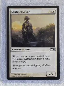 MTG Sentinel Sliver #30 Magic 2014 (M14) Magic the Gathering Card NM - Image 4