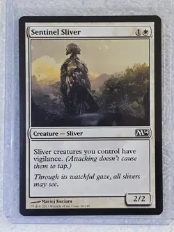MTG Sentinel Sliver #30 Magic 2014 (M14) Magic the Gathering Card NM - Image 5