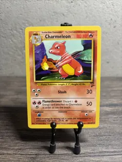 Charmeleon 035/130 Base Set 2 Regular Uncommon-Pokemon TCG-Fast Shipping-LP!! - Image 1