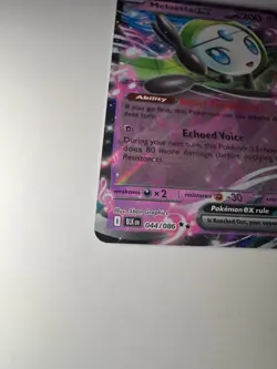 Meloetta EX 044/086 S&V Black Bolt Double Rare Holo Pokemon TCG Card Mint - Image 5