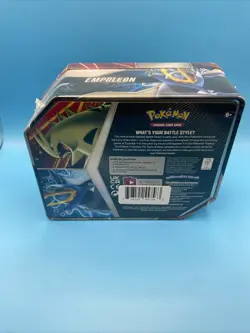 POKEMON TCG 2 TYRANITAR V TIN SEALED POTENTIALLY EVOLVING SKIES/BRILLIANT STARS - Image 3