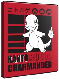 Ultra Pro Pokemon TCG Charmander 9-Pocket Portfolio Album [Kanji] - Image 1