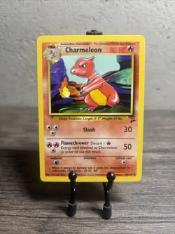 Charmeleon 035/130 Base Set 2 Regular Uncommon-Pokemon TCG-Fast Shipping-NM!! - Image 1