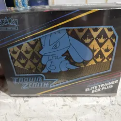 Pokemon Crown Zenith Pokemon Center Elite Trainer Box Plus ETB Sealed 820650851872 - Image 1